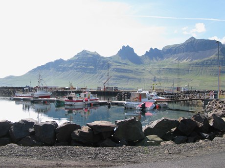 Höfnin á Stöðvarfirði