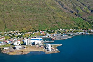 Mynd af Eskifjarðarhöfn