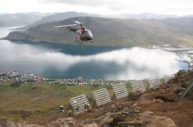 Framkvæmdum við snjóflóðavarnir að ljúka