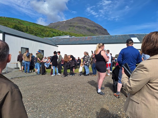 Hernámsdagurinn endurvakinn í blíðunni á Reyðarfirði