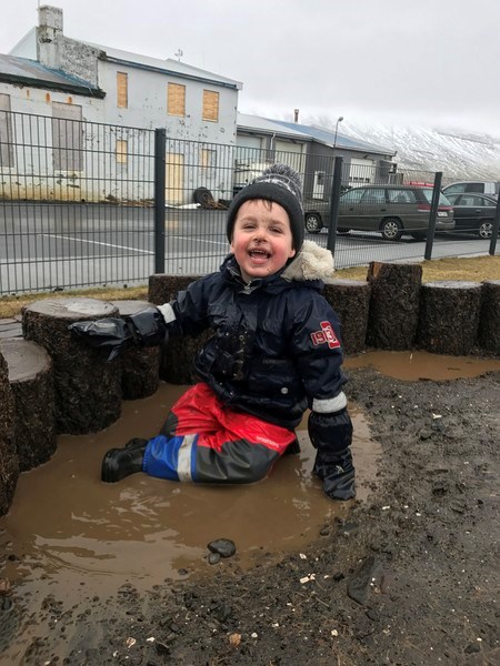 Í leikskólanum - Eyrarvellir