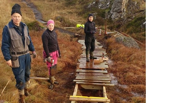 Framkvæmdir í Fólkvangi Neskaupstaðar