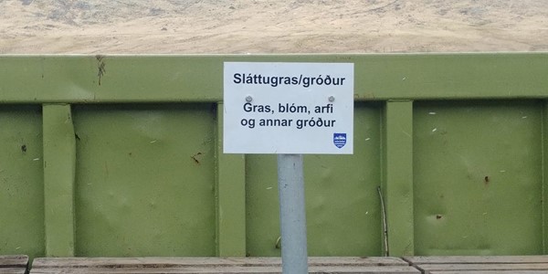 Nýtt garðefnasvæði á Eskifirði