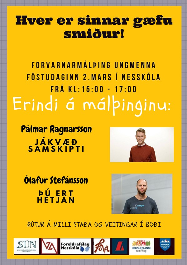 Forvarnarmálþing í Neskaupstað