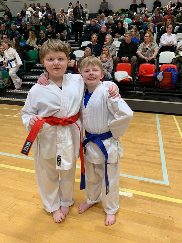 Ungmennafélagið Hrafnkell Freysgoði á Breiðdalsvík sendi í fyrsta sinn keppendur á Íslandsmeistaramót barna og unglinga í karate