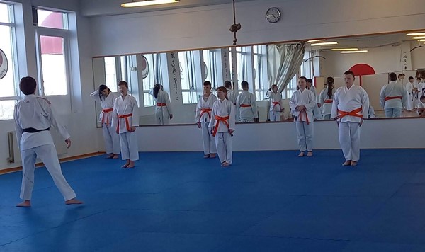 Ungmennafélagið Hrafnkell Freysgoði á Breiðdalsvík sendi í fyrsta sinn keppendur á Íslandsmeistaramót barna og unglinga í karate