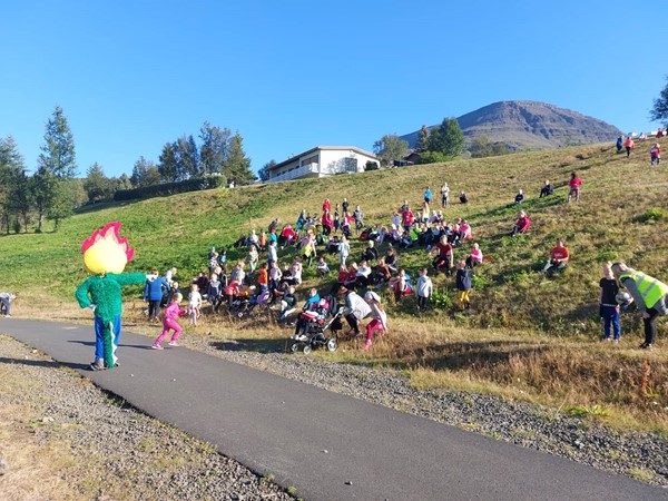 Ólympíuhlaup Íþrótta- og Ólympíusambands Íslands sett á Reyðarfirði