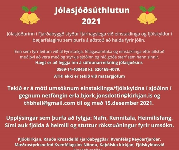 Jólasjóðurinn í Fjarðabyggð