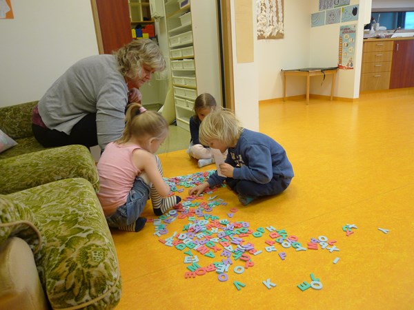 Dagur leikskólans var á mánudaginn Dagur leikskólans var á mánudaginn