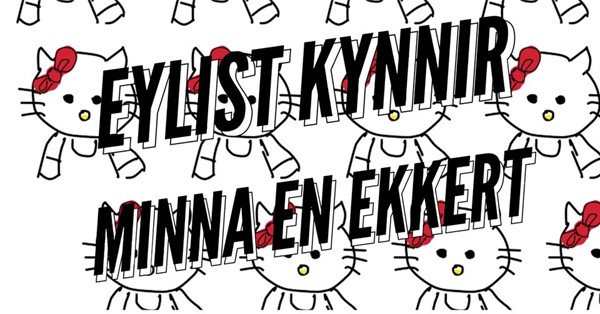 Lokasýning starfsfólks skapandi sumarstarfa 2023 sem ber nafnið: MINNA EN EKKERT!