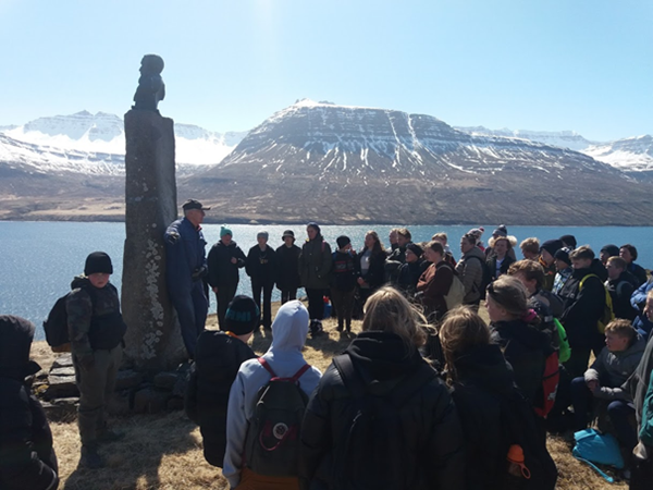 Heimsókn 7. bekkinga í Fjarðabyggð til Mjóafjarðar 