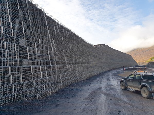 Framkvæmdir við gerð ofanflóðavarna í Neskaupstað ganga vel