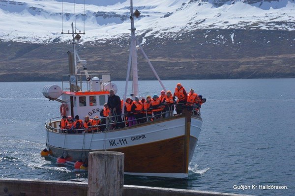 Heimsókn 6. bekkinga í Mjóafjörð