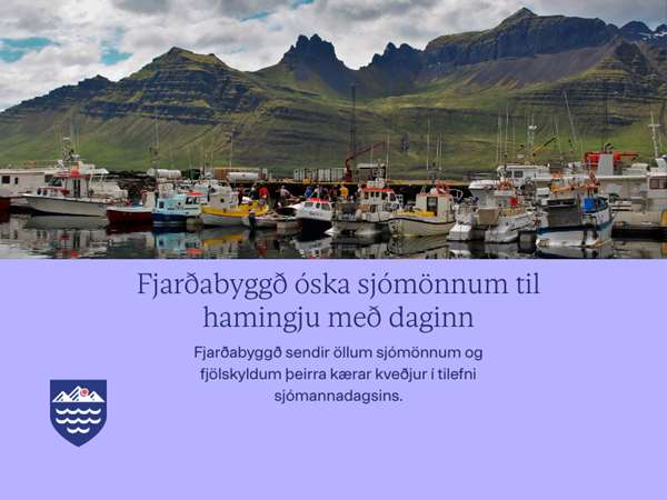 Til hamingju með daginn sjómenn!