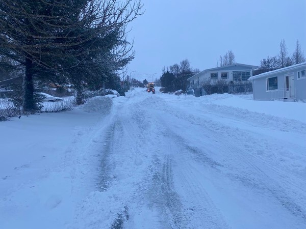 Staða mála varðandi snjómokstur 28. desember